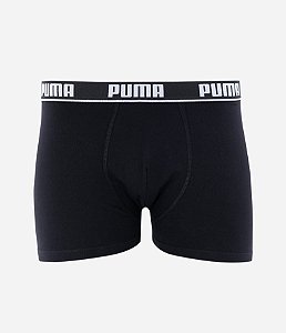 Cueca Puma Masculina Box Cotton - Preta (550)