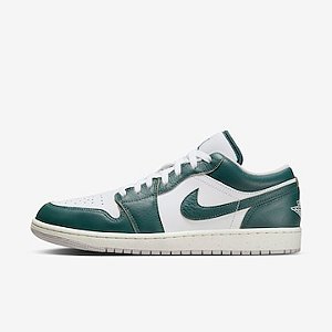 Tênis Nike Masculino Air Jordan 1 Low “Oxidized Green” Branco/verde