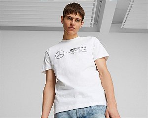 Camiseta Puma Masculina Mercedes-AMG Petronas F1 - Branca