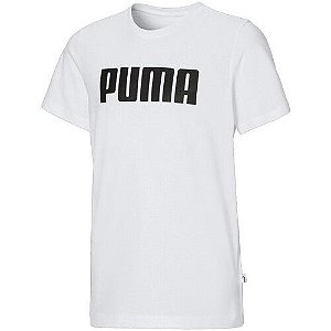 Camiseta Puma Masculina Ess Tee- Branca