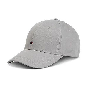 Boné Tommy Hilfiger  Masculino Strapback Cap - cinza