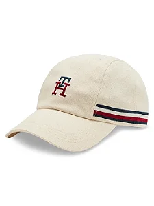 Boné Tommy Hilfiger Masculino Casquette Seasonal - Creme