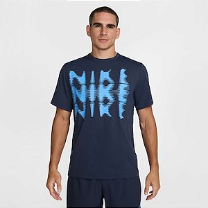 Camiseta Nike Masculina Dri-FIT Hyverse- Azul HJ3074