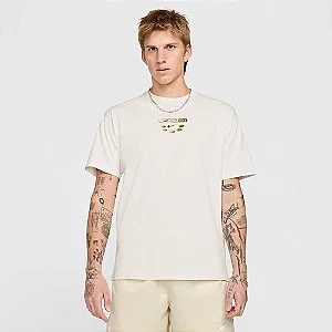 Camiseta Nike Masculina Sportswear Max90-  Creme  HJ0599