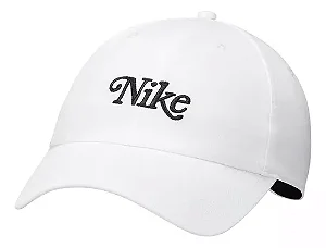 Boné Nike Masculino Heritage86 Washed Golf - Branco ( Tamanho L/XL)