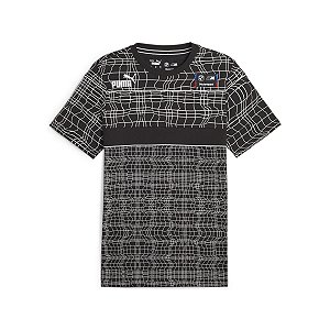 Camiseta Puma Masculina BMW Camo SDS Tee- Preta