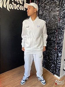 Agasalho Puma Masculino BMW MT7- Branco