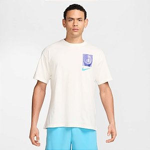 Camiseta Nike Masculina Dri-FIT M90 - Branca HJ3325