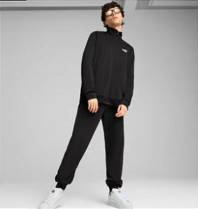 Agasalho Puma Masculino Ess Poly Suit- Preto