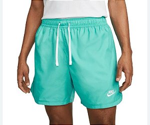 Bermuda Nike Masculina Sportswear Woven Flow- Verde água AR2382-345