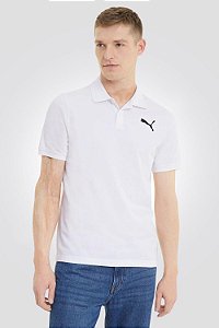 Polo Puma Masculina Ess- Branca