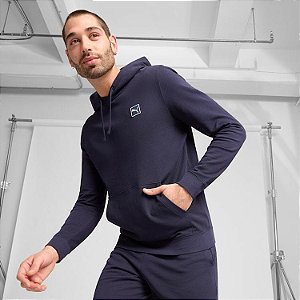 Moletom Puma Masculino Essentials Elevated- Roxo