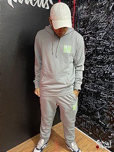Agasalho Emporio Armani Masculino- Cinza
