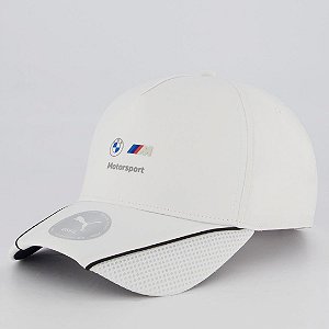 Boné Puma Masculino BMW M Motorsport Baseball- Branco