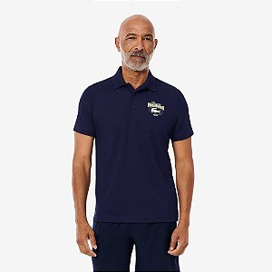 Polo Lacoste Masculina Ultra-Dry Edição Miami Open-Azul Marinho DH8632