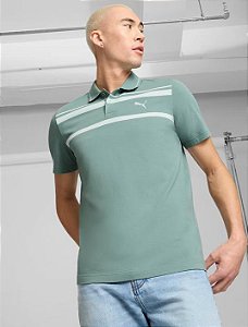 Polo Puma Mascuina Ess Elevated- Verde