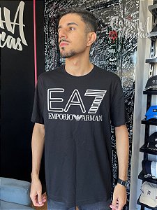 Camiseta Emporio Armani Masculina - Preta 7VPT75