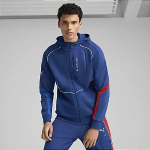 Moletom Puma Masculino BMW M Motorsport Hooded- Azul 630615