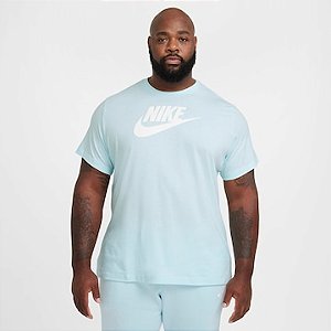 Camiseta Nike Masculina Sportswear Tee Icon Futura - Azul AR5004