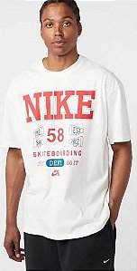 Camiseta Nike Masculina SB Athletics - Branca  HV1311