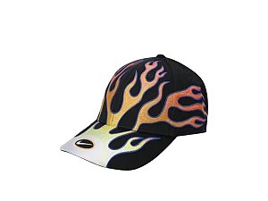 Boné Nike  Masculino Club Flame - Preto HV6642 ( Tamanho S/M)