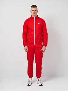 Agasalho Nike Masculino Sportswear Club Woven- Vermelho DR3337