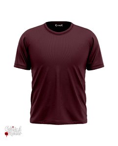 Camiseta Masculina Ermek Label - Vinho