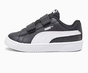 Tênis Puma Rickie Classic V Infantil - Preto/branco 394254