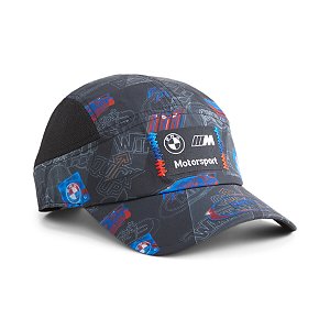 Boné Puma Masculino BMW M Motorsport Statement Cap- Preto
