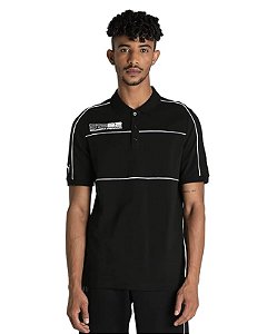 Polo Puma Masculina Scuderia Ferrari Race- Preta 535835