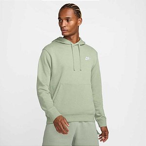 Moletom Nike Masculino Club Hoodie - Verde CZ7857