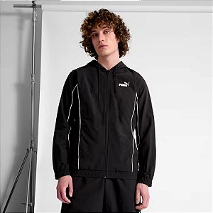 Jaqueta Puma Masculina Sport Heritage- Preta  691495