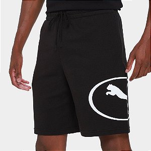Bermuda Puma Masculina Sport Graphic "9"- Preta 688249