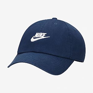 Boné Nike Masculino Club H86 Azul Marinho - FB5368