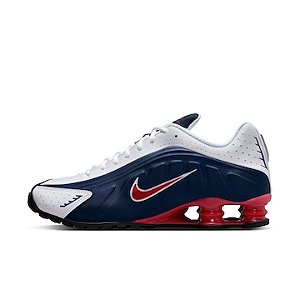 Tênis Nike Masculino Shox R4 " USA" - Branco /azul - HQ1988
