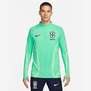 Manga Longa Masculina Nike Brasil Strike Elite - Verde