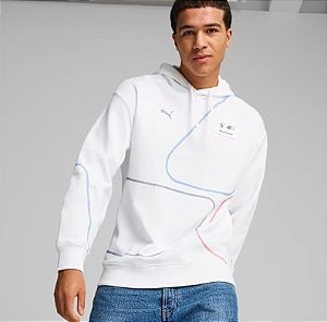 Moletom Puma Masculino BMW M Motorsport - Branco 627288