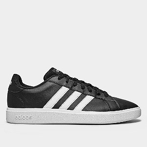 Tênis Masculino Adidas Grand Court Base 2.0  - Preto