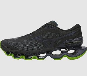 Tênis Mizuno Masculino Wave Prophecy 15 - Preto/ verde