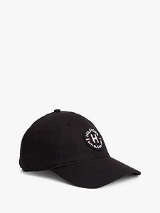 Boné Tommy Hilfiger Masculino Circle Logo - Preto