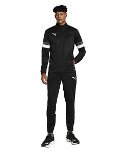 Agasalho Puma Masculino Team Rise Tracksuit - Preto 65865303