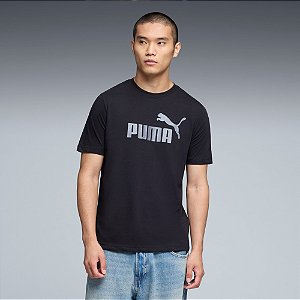 Camiseta Puma Masculina Essentials - Preta 688845