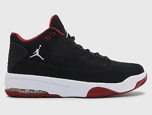Tênis Masculino Nike Air Jordan Max Aura 2 GS "Bred" - Preto CN8094