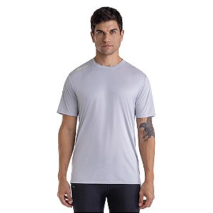 Camiseta Masculina Mizuno Focus Stamp - Cinza