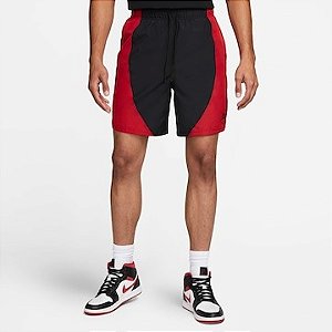Bermuda Nike Masculina Jordan Sport Dri-FIT -Vermelho/Preto DH9081011