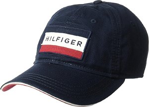 Boné Masculino Tommy Hilfiger "Plaquinha"-Azul Marinho 6841828