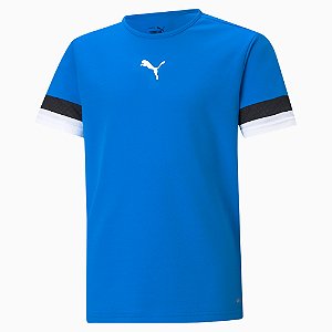 Camisa Masculina Puma teamRISE-Azul 70493202