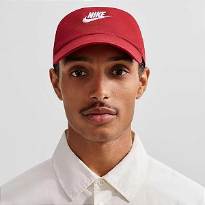 Boné Nike Masculino Club H86 Vinho  -FB5368613