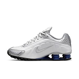 Tênis Nike Shox R4 Masculino  Branco/cinza- HQ1988102