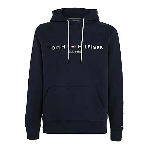 Moletom  Tommy Hilfiger Masculino-Azul  Marinho THMW0MW10